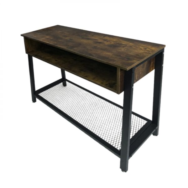   Beistelltisch Konsolentisch Robuster Wandtisch im Industriedesign