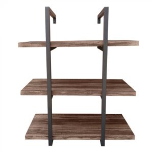 Wandregal Leiter Tough - Wandregal Bücherregal - Wandschrank - Industriell - 3 Lagerregale
