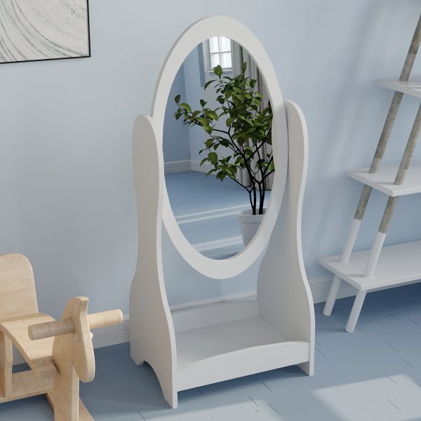   VDD – Spiegel – Standspiegel – Schminkspiegel – Kleiner Standspiegel – Spiegel für Kinderzimmer