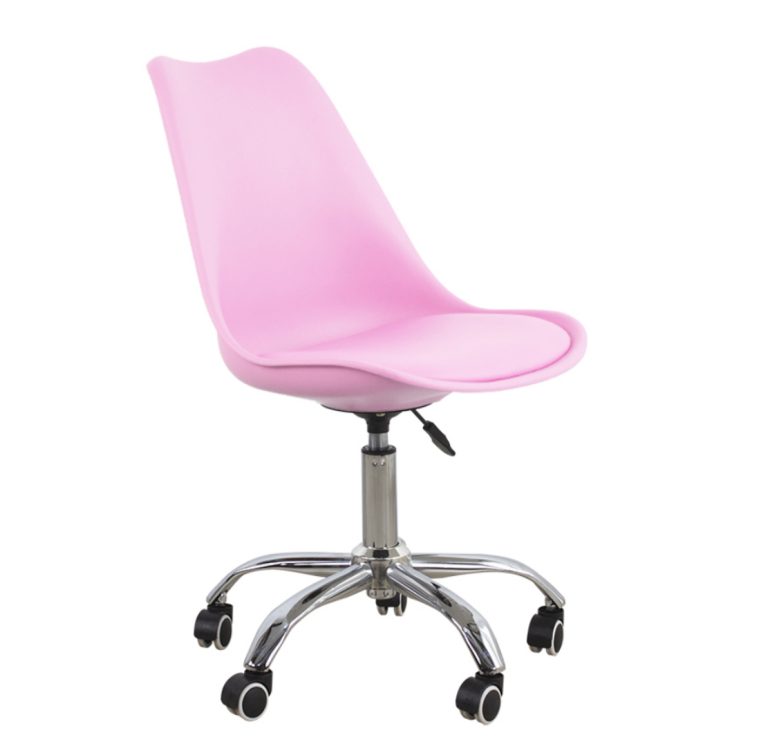 VDD Gaming – Bürostuhl – Stuhl – Bürostuhl rosa – Höhenverstellbarer Bürostuhl – Drehstuhl – Rosa - alternatives Bild