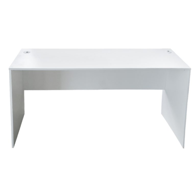 Schreibtisch – Laptoptisch – 140 cm breit und 50 cm tief – weiß