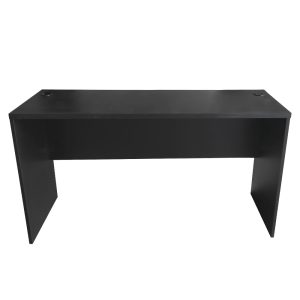 Schreibtisch - Computermöbel - 140 cm breit und 50 cm tief - Schwarz