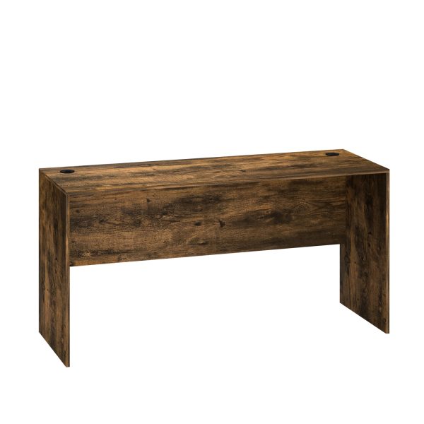   Schreibtisch – Laptoptisch – 140 cm breit und 50 cm tief – Walnuss