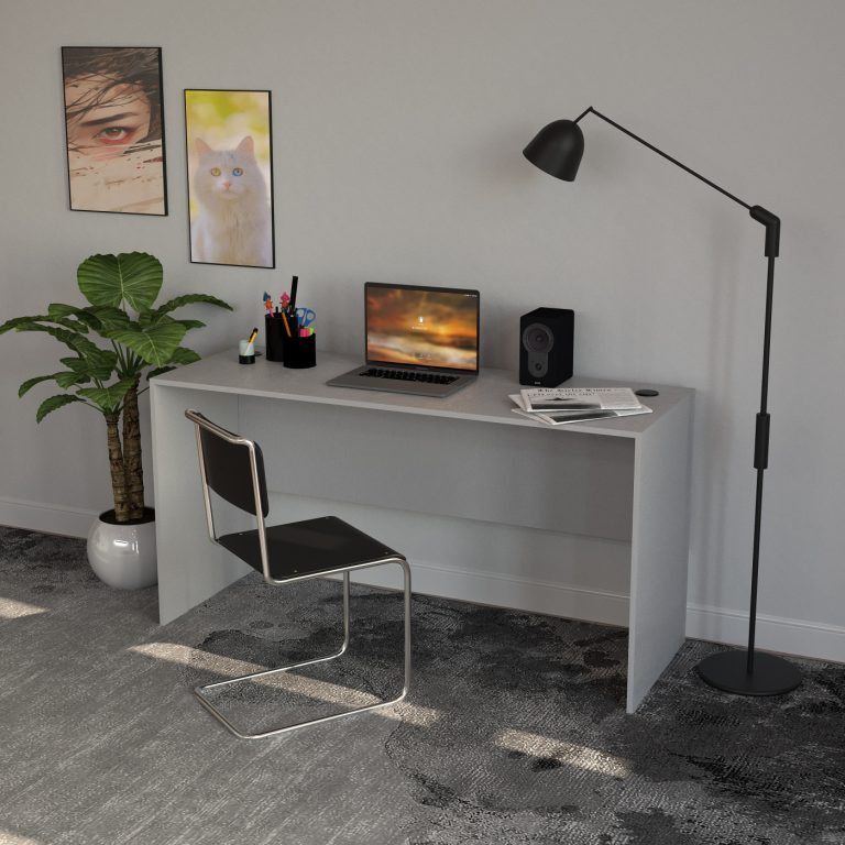 Schreibtisch - Laptoptisch - 140 cm breit und 50 cm tief - alternatives Bild
