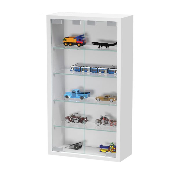   VDD Vitrine stehend hängend Wandvitrine – 30 x 60 x 13 cm