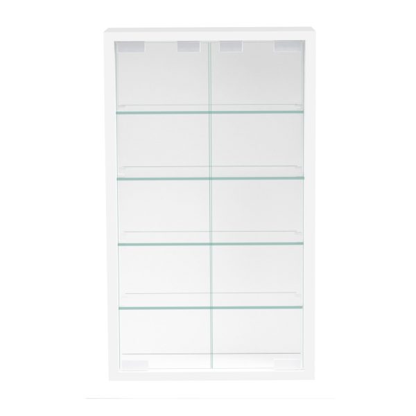   VDD Vitrine stehend hängend Wandvitrine – 30 x 60 x 13 cm