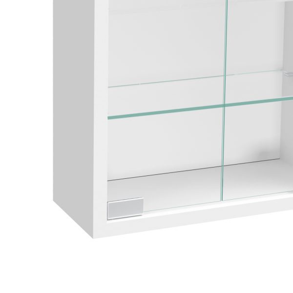   VDD Vitrine stehend hängend Wandvitrine – 30 x 60 x 13 cm
