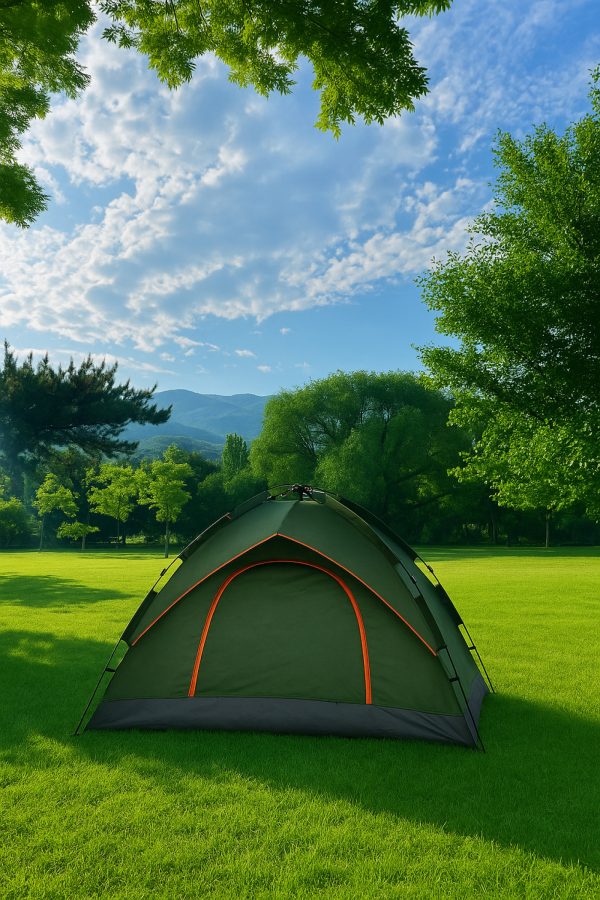 VDD - Aufstellzelt - 200x150x110 - 2 Personen - grün - VDD World DE