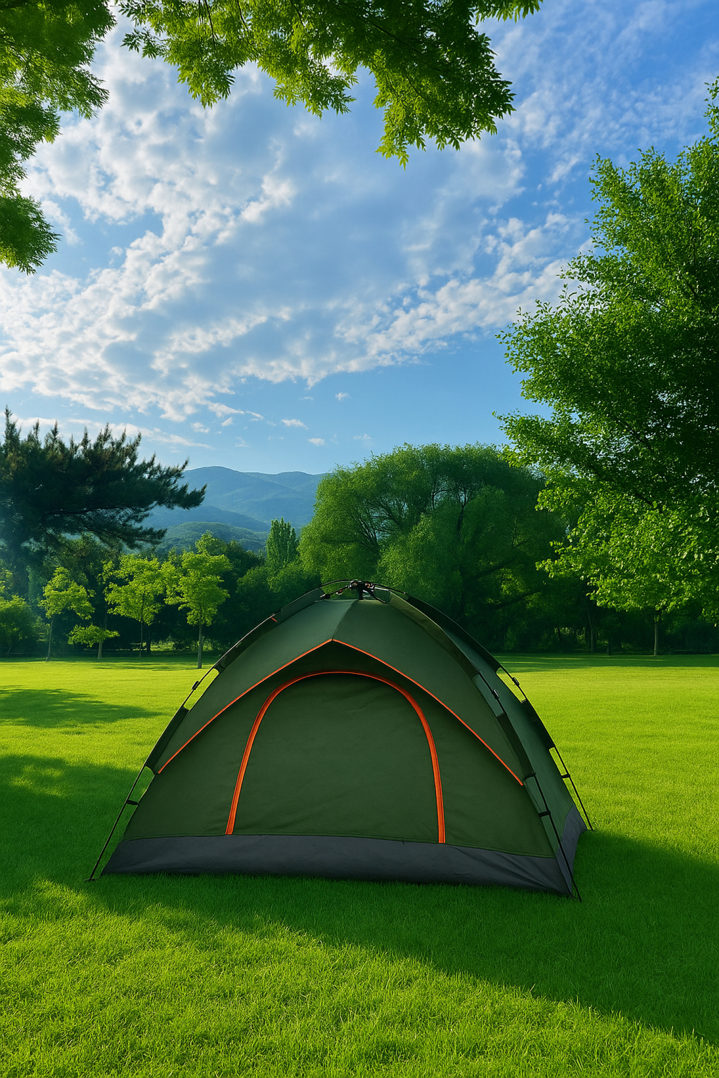 VDD - Aufstellzelt - 200x150x110 - 2 Personen - grün - alternatives Bild