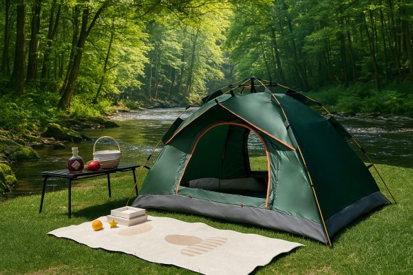 VDD - Aufstellzelt - 200x150x110 - 2 Personen - grün - VDD World DE