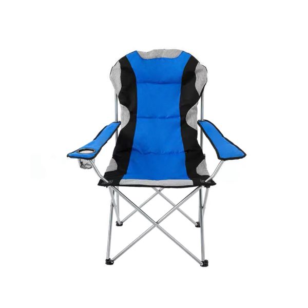 VDD - Campingstuhl - faltbar - Becherhalter - blau - VDD World DE