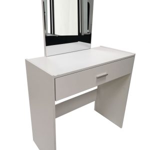 Schminktisch Make-up Make-up Tisch mit Spiegel und weißen Schublade