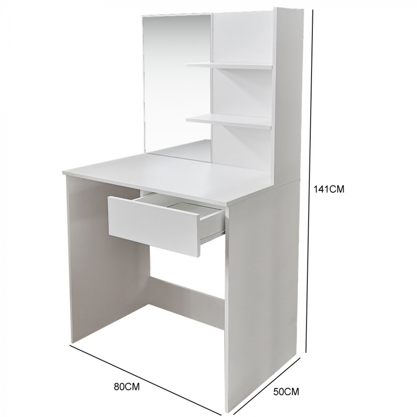 Schminktisch Schminktisch - Schminktisch - mit Spiegel - weiß - VDD World DE Schminktisch Schminktisch - Schminktisch - mit Spiegel - weiß - VDD World DE