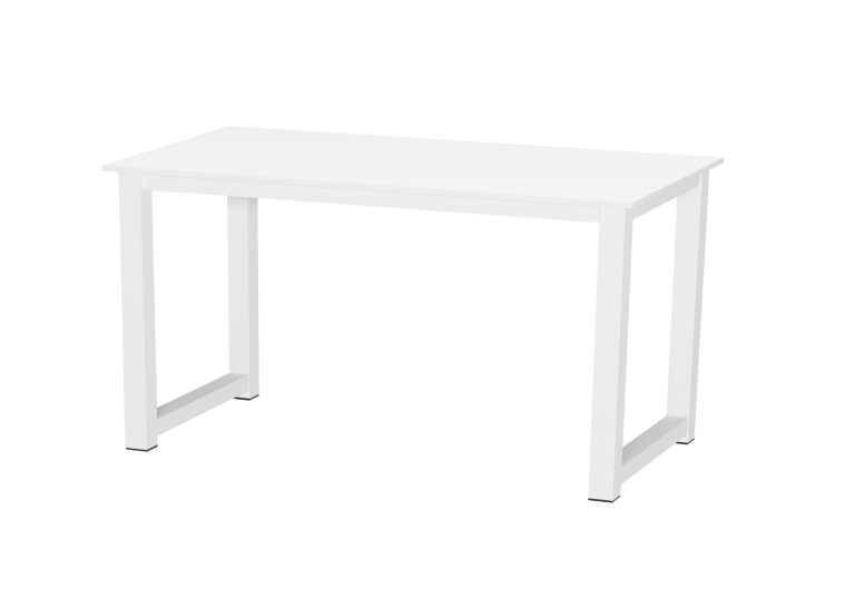 Schreibtischtisch - Küchentisch - 110 cm breit - weiß