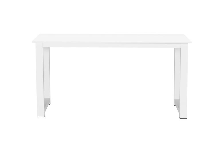Schreibtischtisch - Küchentisch - 110 cm breit - weiß - alternatives Bild