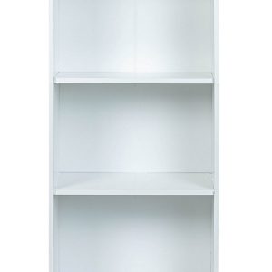 Bücherregal-Aktenschrank – offener Wandschrank weiß