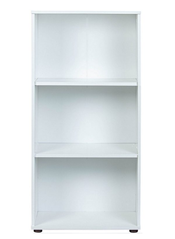   Bücherregal-Aktenschrank – offener Wandschrank weiß