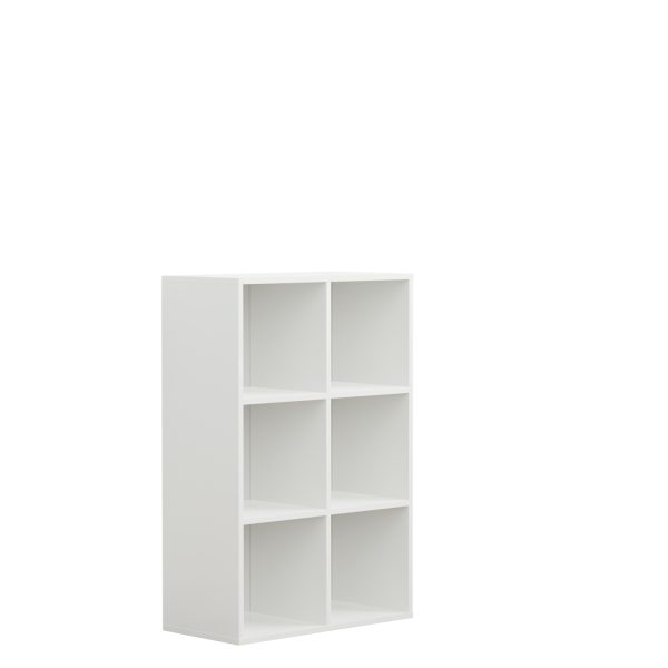   VDD –  Wandschränke – Wandschränke Wohnzimmer – 6 Fächer – Weiß