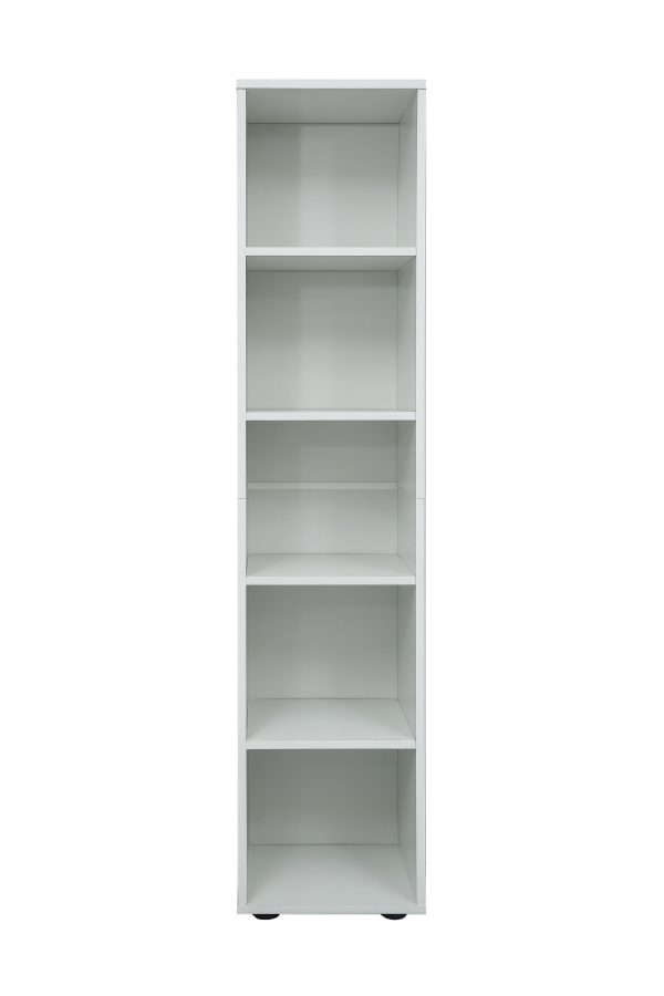   Badezimmerschrank 5 offene Fächer – Säulenschrank Badezimmer Schlafzimmer Flur