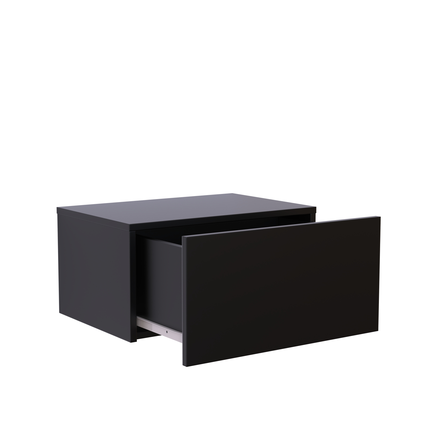 VDD – Nachttisch –  Nachttisch Modern – Nachttisch Schwebend – Schwarz