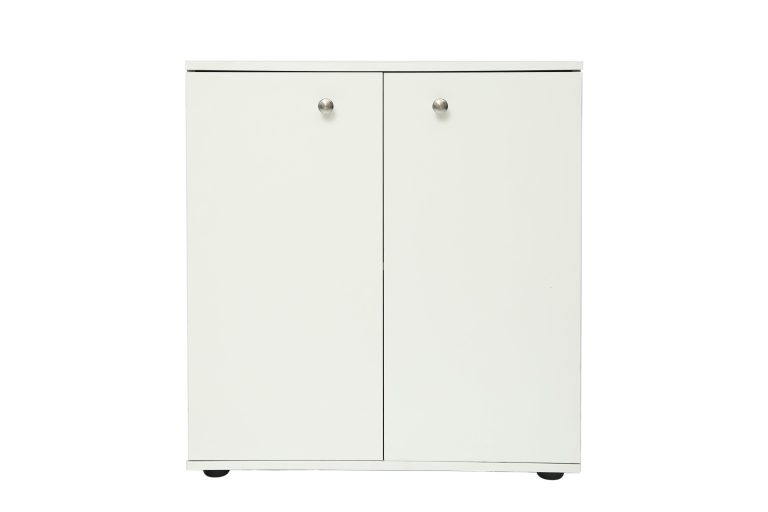 Aktenschrank Vandol mini weiß 74 cm hoch
