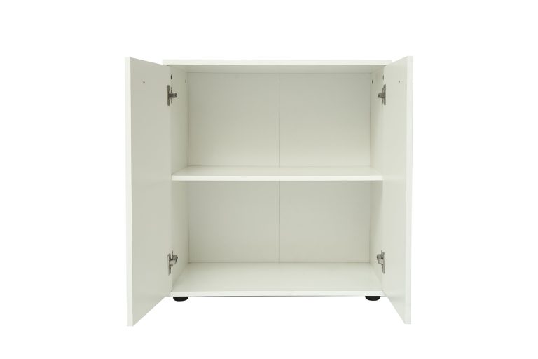 Aktenschrank Vandol mini weiß 74 cm hoch - alternatives Bild