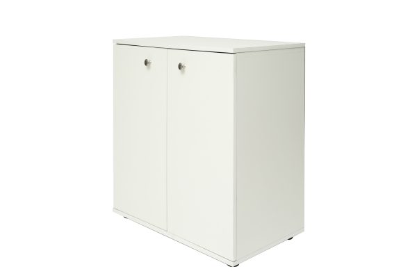   Aktenschrank Vandol mini weiß 74 cm hoch