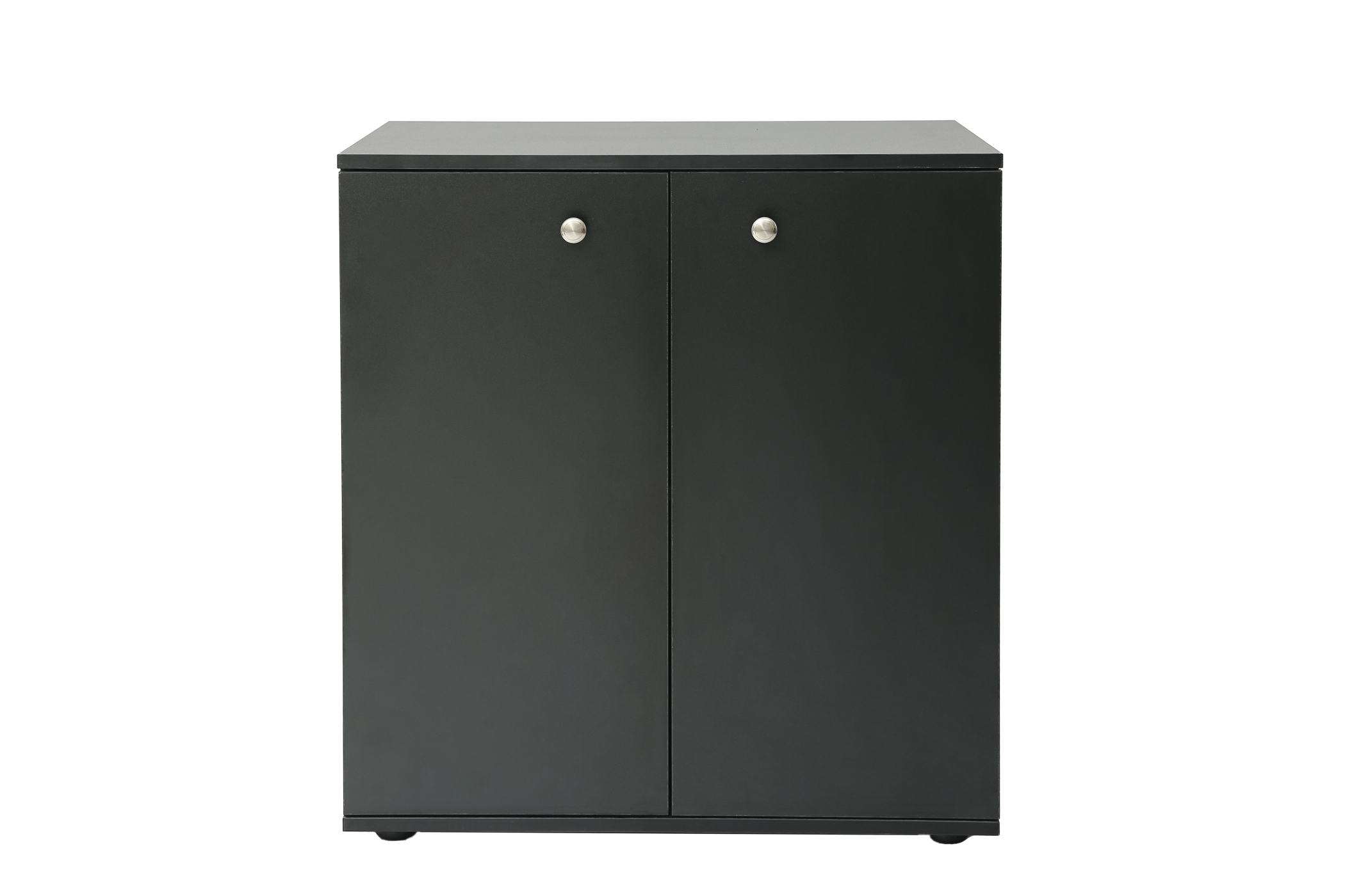 VDD – Aktenschrank Sideboard – multifunktionaler Aufbewahrungsschrank – schwarz