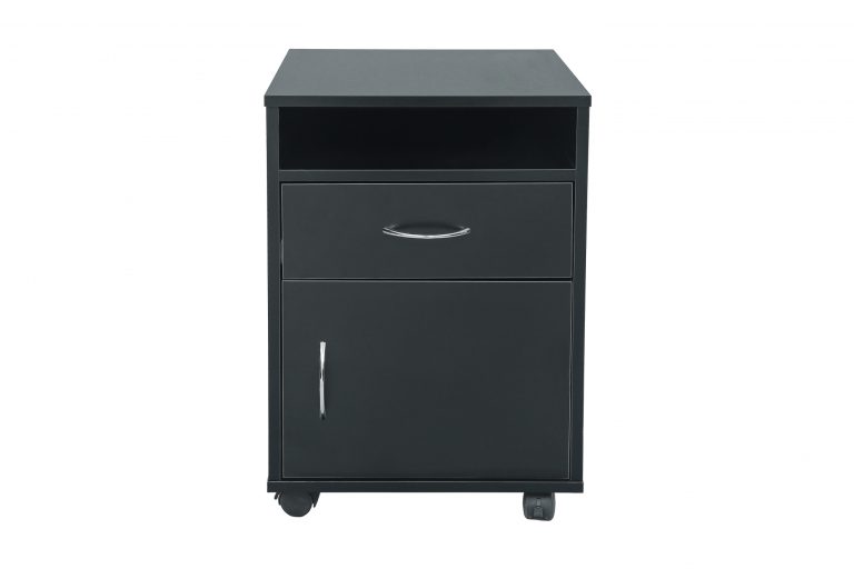 Schreibtischschrank mit Rädern - Schubladenblock - fahrbar