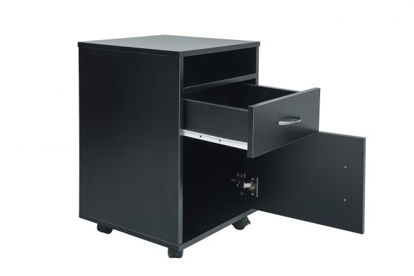   Schreibtischschrank mit Rädern – Schubladenblock – fahrbar