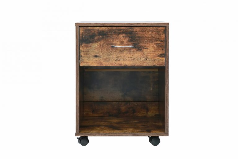 Schreibtischschrank mit Rädern - Schubladenelement - Kommode