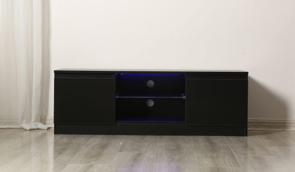   TV-Schrank Sideboard – TV-Schrank – 120 cm breit – schwarz