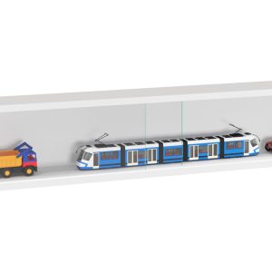 VDD Vitrine stehend hängend Wandvitrine - Schiebetüren - 95 x 18 x 12 cm