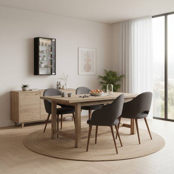   VDD Vitrine stehend hängend Wandvitrine – 40 x 60 x 13 cm