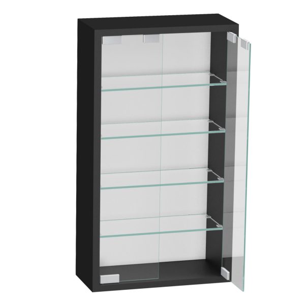   VDD Vitrine stehend hängend Wandvitrine – 40 x 60 x 13 cm