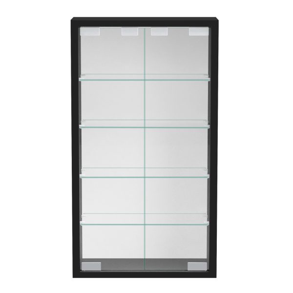   VDD Vitrine stehend hängend Wandvitrine – 40 x 60 x 13 cm