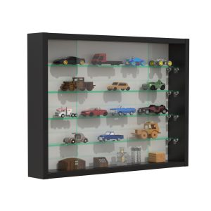 VDD Wandvitrine stehend - Glasböden 4