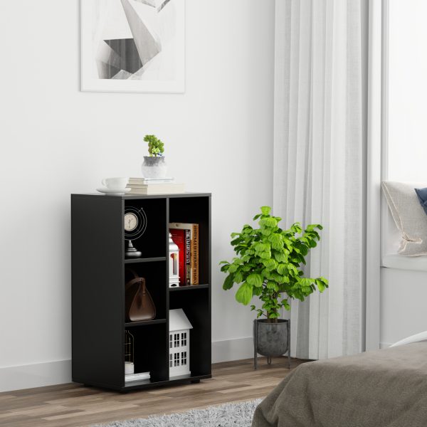  VDD – Schrank – Hängeschrank – schwarz – 5 Fächer