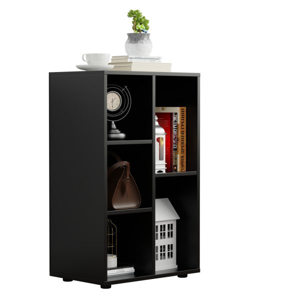   VDD – Schrank – Hängeschrank – schwarz – 5 Fächer