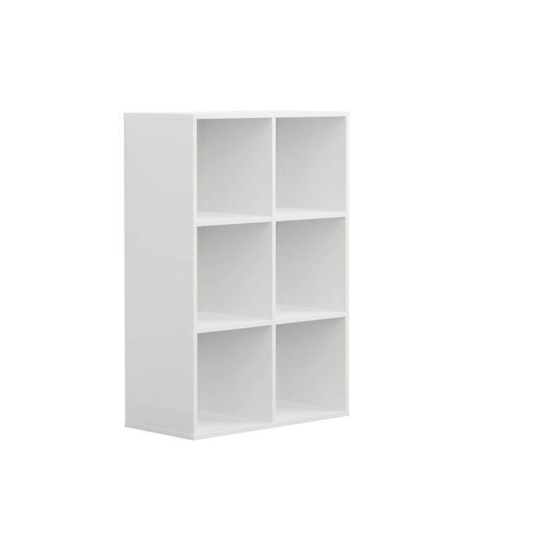 Schuhschrank - Schuhregal - 2 Fächer - weiß - VDD World DE
