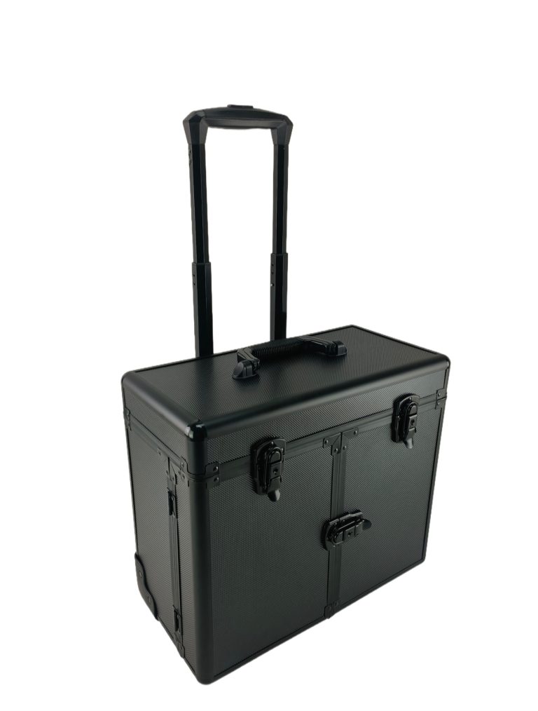 Friseurkoffer - Friseurwagen - Schminkkoffer Trolley - tragbar auf Rädern