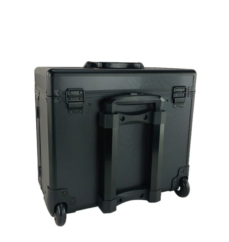 Friseurkoffer - Friseurwagen - Schminkkoffer Trolley - tragbar auf Rädern - alternatives Bild
