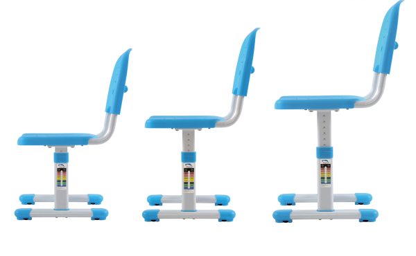   Kinderschreibtisch mit Schreibtischstuhl ergonomisch höhenverstellbar – Zeichentisch – Schulbank