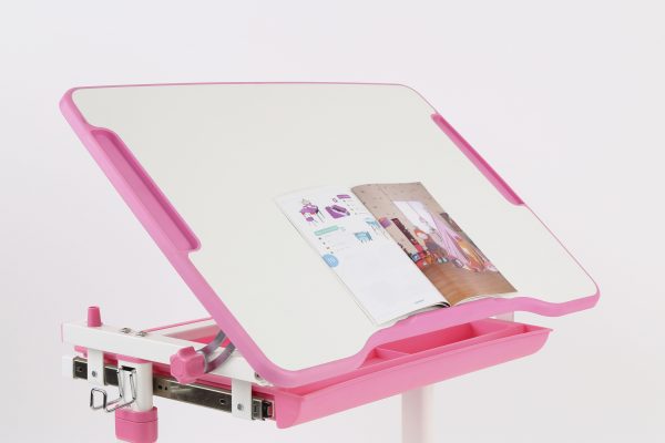   Schreibtisch Kinderzeichentisch mit Schreibtischstuhl – Schulbank – ergonomisch höhenverstellbar