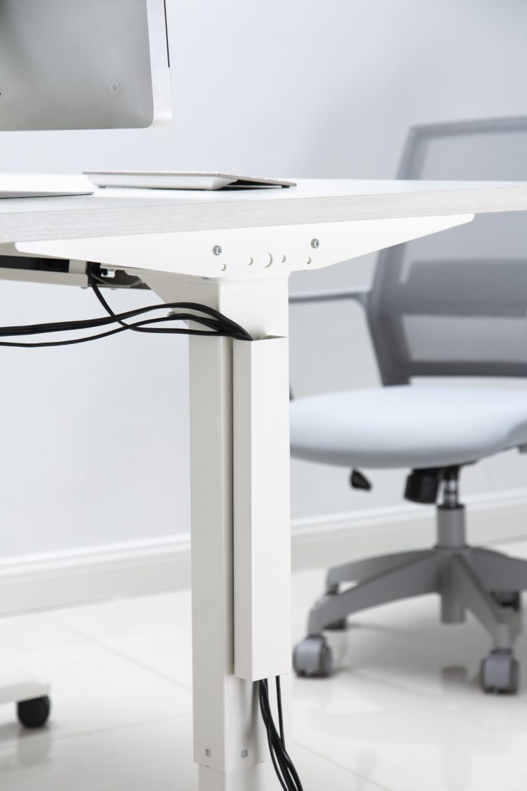 Kabelwanne Schreibtischgestell magnetisch - Kabel Organizer Schreibtisch - alternatives Bild