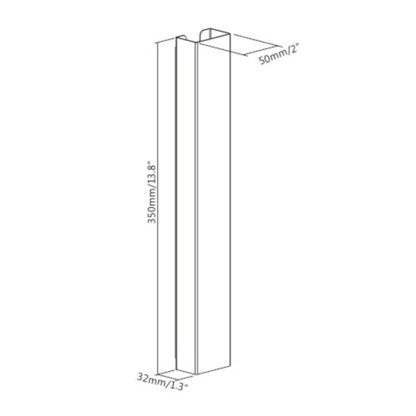   Kabelwanne Schreibtischgestell magnetisch – Kabel Organizer Schreibtisch