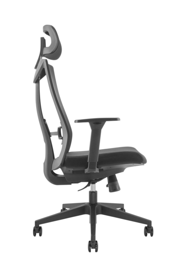 Bürostuhl Deluxe ergonomisch - Bürostuhl - stufenlos verstellbar - Netzgewebe - alternatives Bild