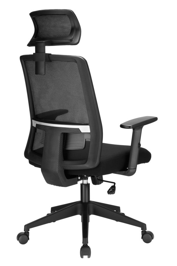   VDD – Bürostuhl – ergonomisch – neigbar – schwarz