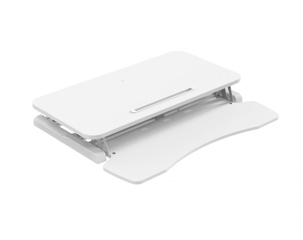   Schreibtisch-Sitz-Ständer-Riser ergonomisch – Arbeitsplatz höhenverstellbar – 80 cm breit