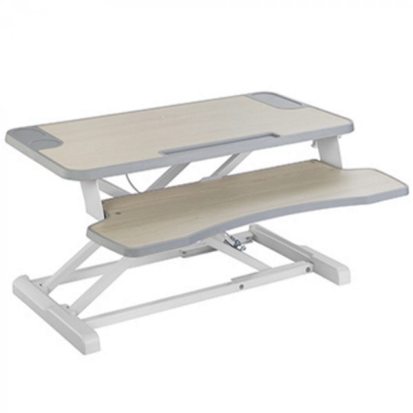   Desk Riser Sitz-Steh-Arbeitsplatz – ergonomisch verstellbarer Schreibtisch – 80 cm breit